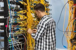 Networking Solutions in Saudi Arabia supporting network connectivity between business devices, systems, and locations.