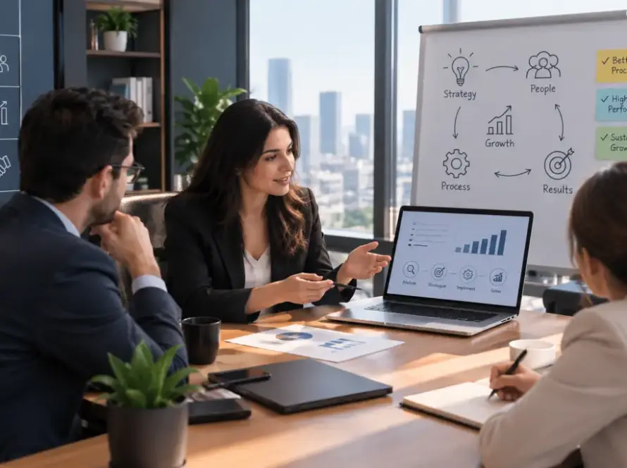 Professional IT Consulting Services in Saudi Arabia supporting organizations with technology planning, IT strategy, and infrastructure requirements.