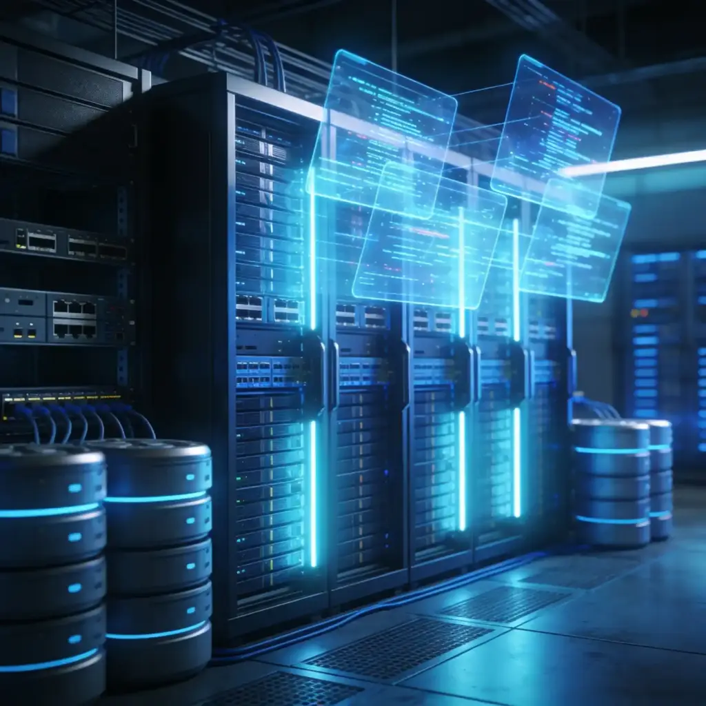 Data backup infrastructure supported by Backup and Disaster Recovery Solutions in Saudi Arabia to help protect critical business data.
