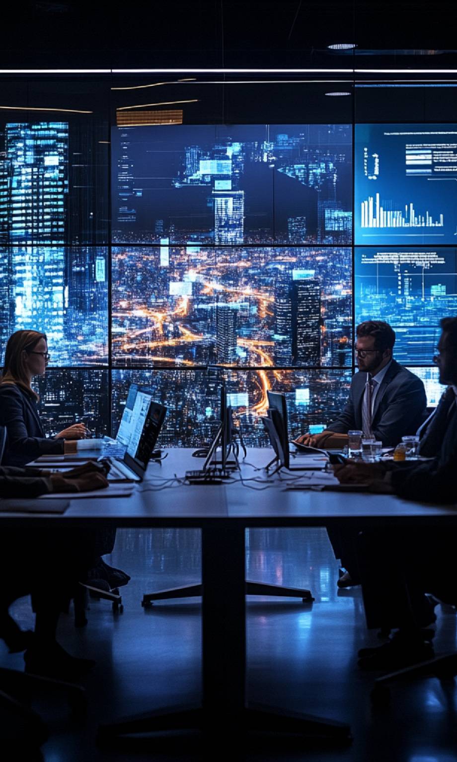 virtual-meeting-room-with-it-specialists-discussing-system-upgrades